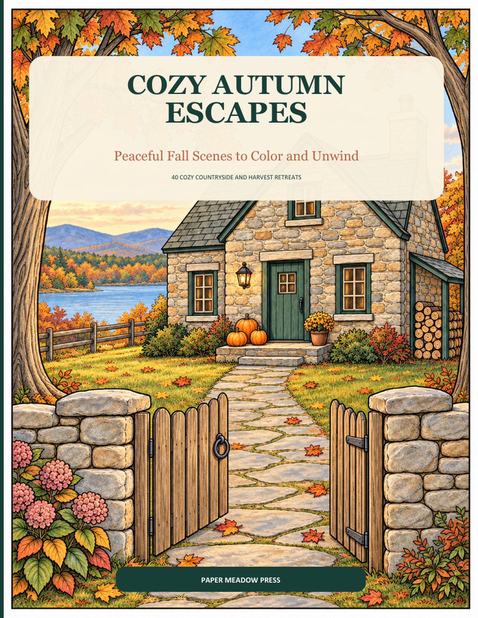 Cozy Autumn Escapes book cover